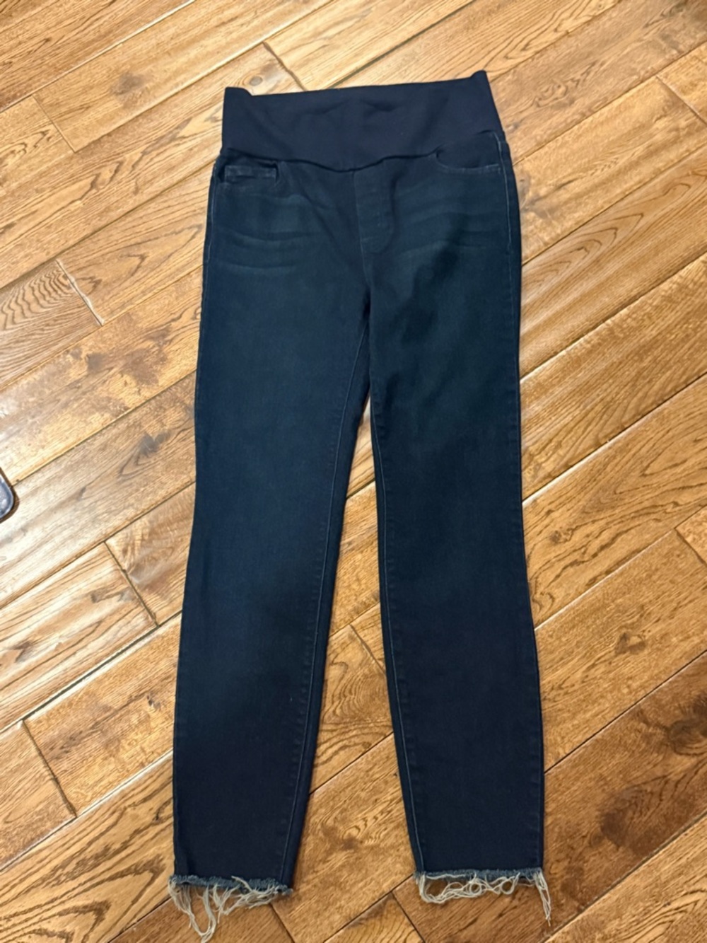 M Rena Dark Wash Pull-On Skinny Jeans
